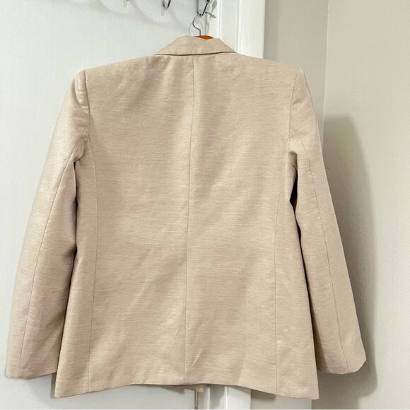 Zara SHINY-EFFECT Matching Suit Set Size Medium - Picture 9 of 15